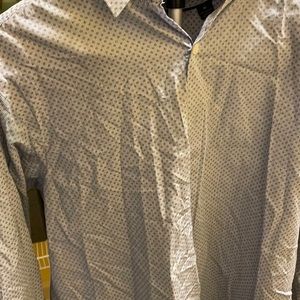 Mens hart schaffner Marx dress shirt light blue